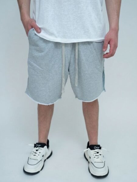 Hybrid Denim Sweat Short